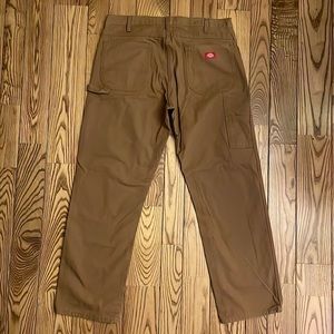 Dickies Light Brown Duck Relaxed Fit Carpenter Pants Mens 36 x 32
